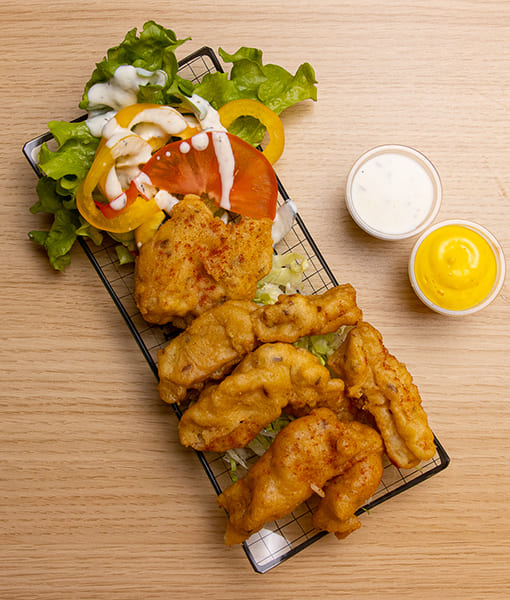 Poisson Jaipur - Beignets de poisson frits Goa Fast Food Grenoble